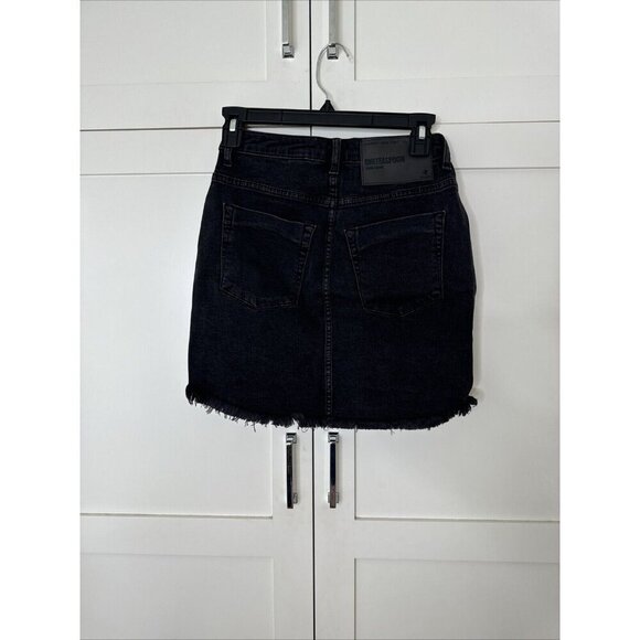 NWT One Teaspoon 2020 Black Swan Mini Skirt 24 - Picture 5 of 6